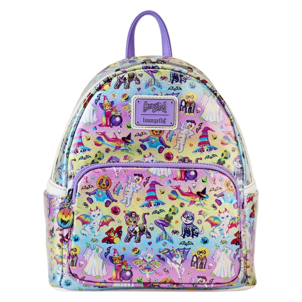 LISA FRANK HALLOWEEN LOUNGEFLY MINI BACKPACK